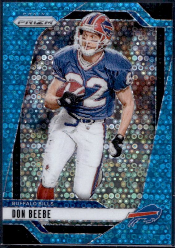 Don Beebe 2024 Prizm #35 No Huddle Blue /99 RAW