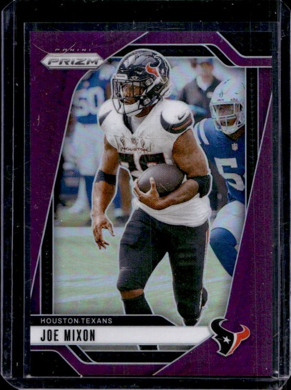 Joe Mixon 2024 Prizm #112 Purple /125 RAW