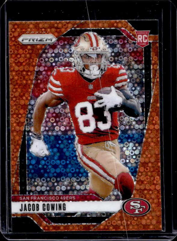 Jacob Cowing 2024 Prizm #335 Disco Rookie RAW