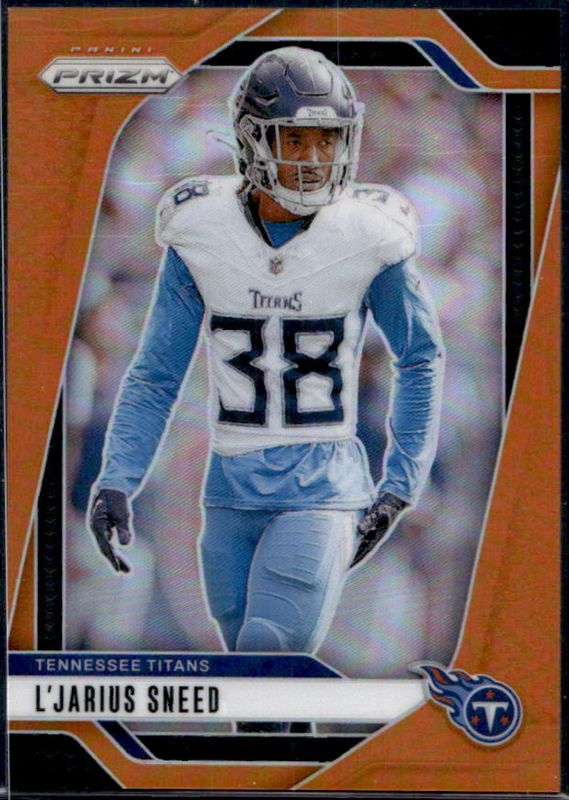 L'Jarius Sneed 2024 Prizm #283 Orange /249 RAW