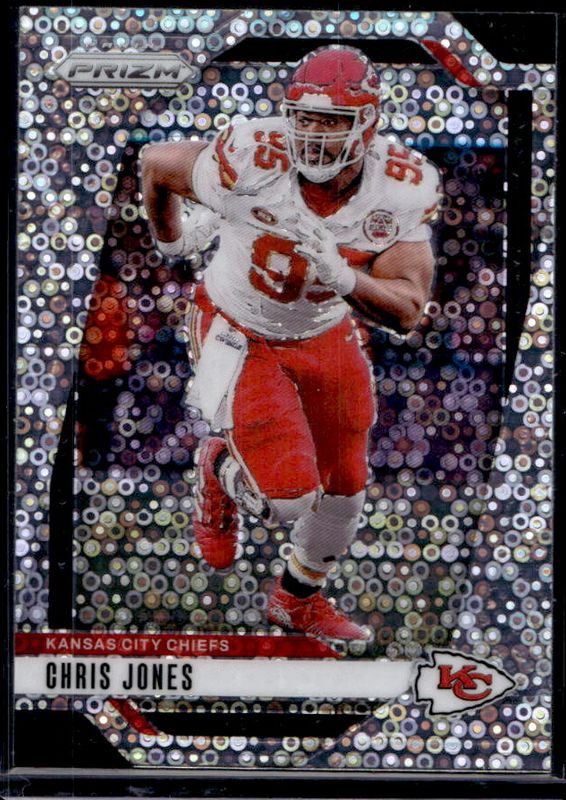 Chris Jones 2024 Prizm #143 No Huddle RAW