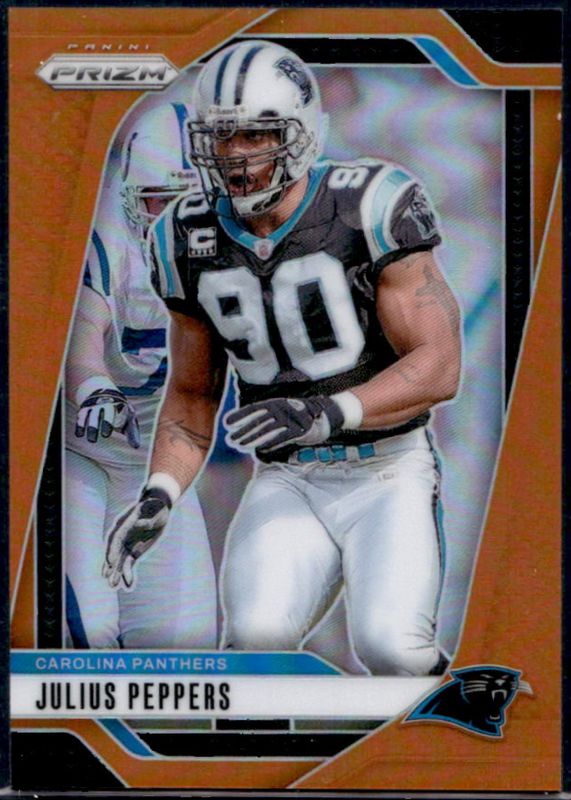 Julius Peppers 2024 Prizm #43 Orange /249 RAW