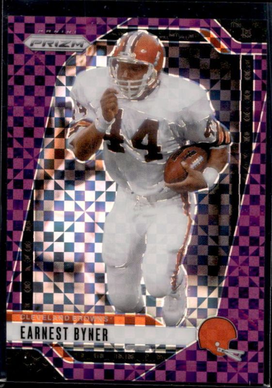 Earnest Byner 2024 Prizm #70 Purple Power /49 RAW