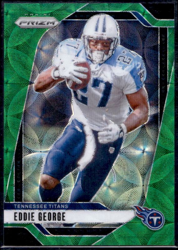 Eddie George 2024 Prizm #285 Green Scope /75 RAW