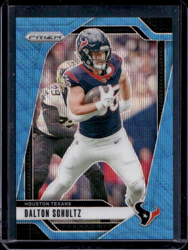 Dalton Schultz 2024 Prizm #115 Blue Wave /230 RAW