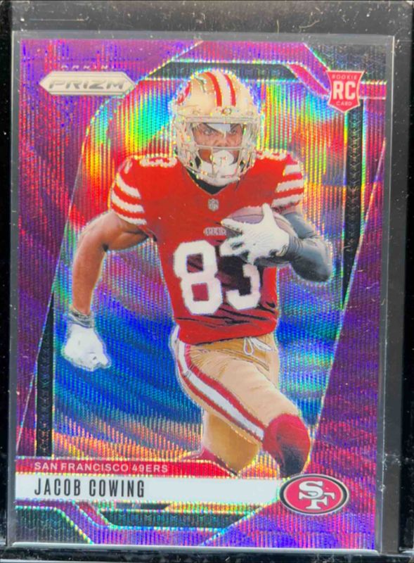 Jacob Cowing 2024 Prizm #335 Purple Wave /99 Rookie RAW