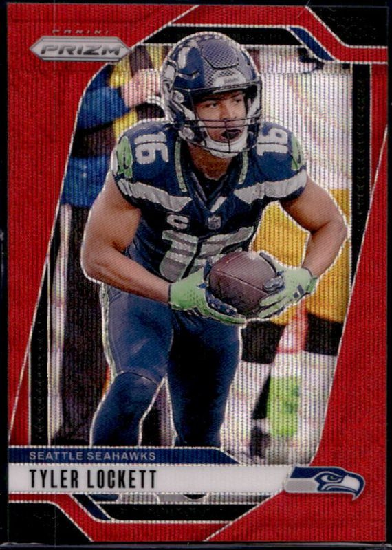 Tyler Lockett 2024 Prizm #262 Red Wave /149 RAW