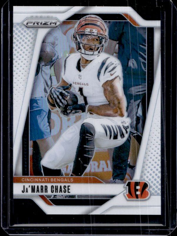 Ja'Marr Chase 2024 Prizm #57 White /35 RAW