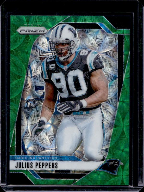 Julius Peppers 2024 Prizm #43 Green Scope /75 RAW