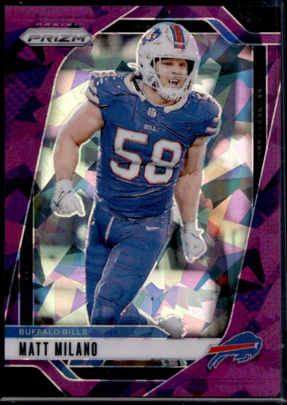 Matt Milano 2024 Prizm #33 Purple Ice /225 RAW