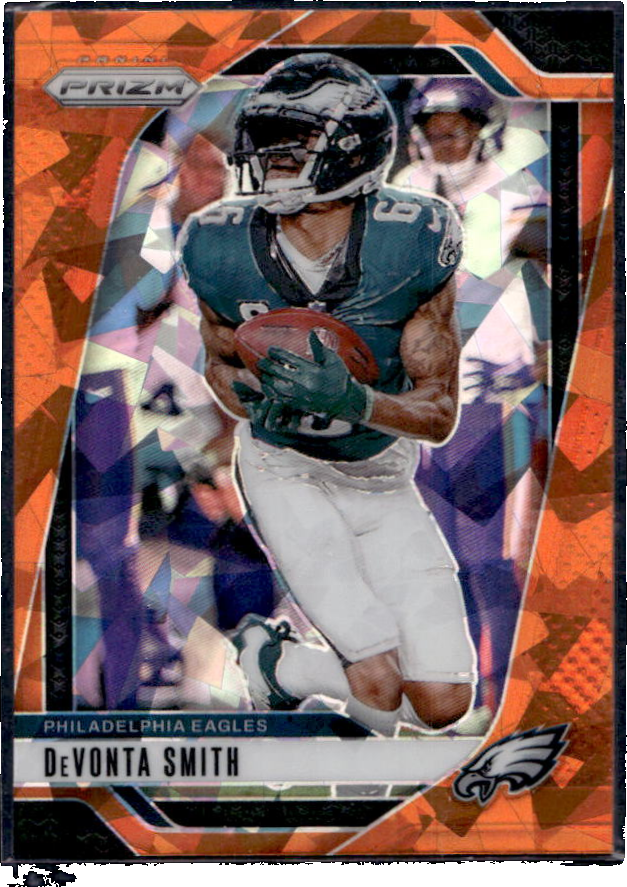 DeVonta Smith 2024 Prizm #234 Orange Ice Price Guide - Sports Card Investor