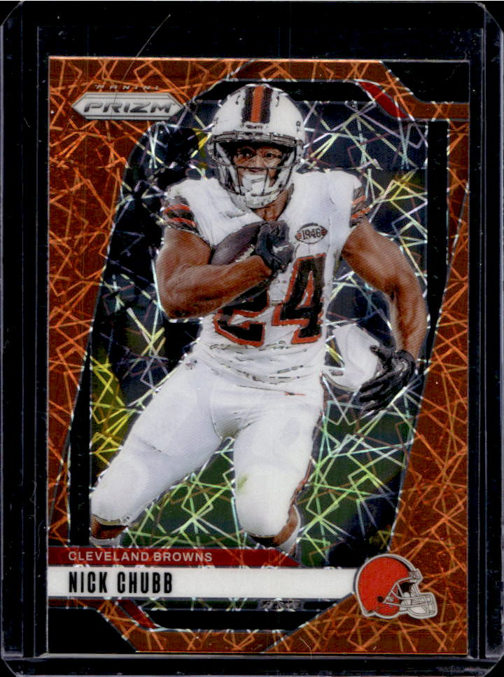 Nick Chubb 2024 Prizm #65 Lazer Price Guide - Sports Card Investor