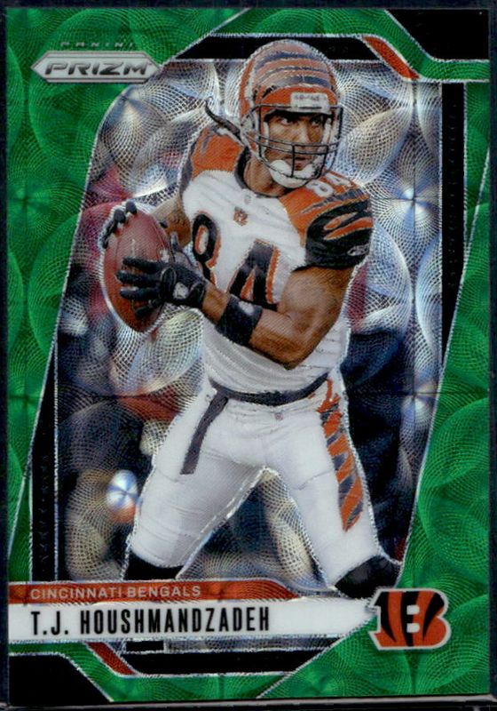 TJ Houshmandzadeh 2024 Prizm #63 Green Scope /75 RAW
