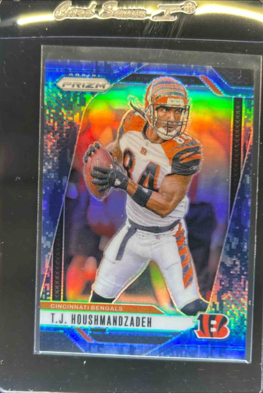 TJ Houshmandzadeh 2024 Prizm #63 Navy Camo /25 RAW