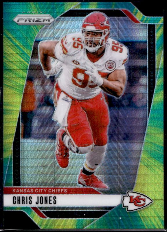 Chris Jones 2024 Prizm #143 Hyper /180 RAW
