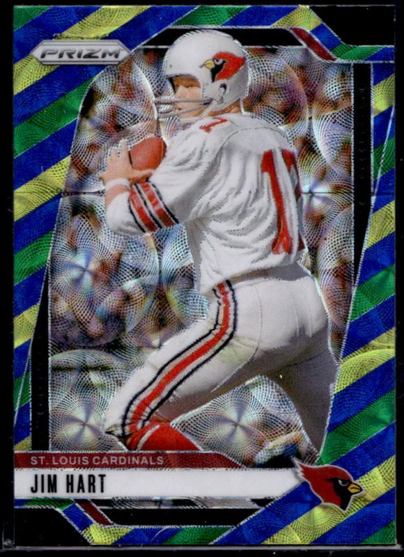 Jim Hart 2024 Prizm #9 Choice Blue Yellow Green RAW