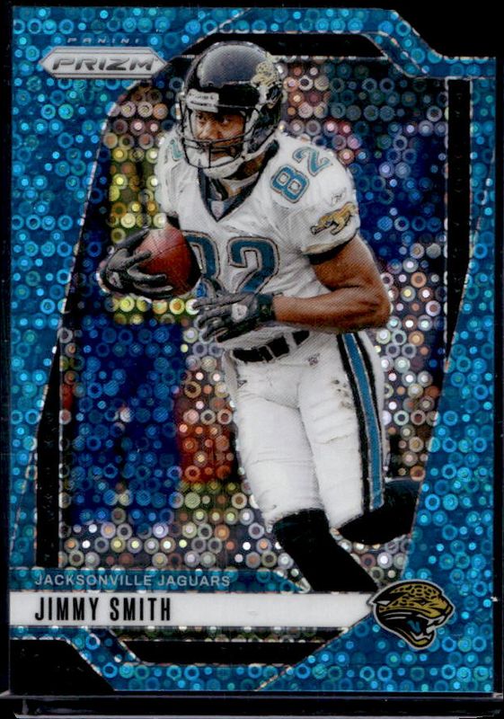Jimmy Smith 2024 Prizm #135 No Huddle Blue /99 RAW
