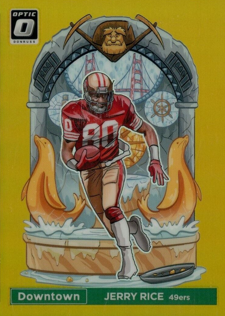 Jerry Rice 2023 Optic #D-20 Downtown - Gold /10 Price Guide - Sports ...