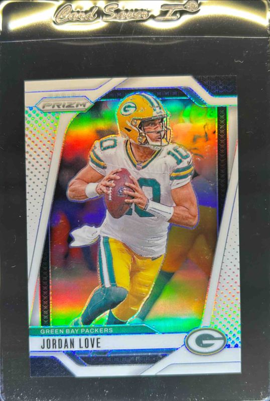 Jordan Love 2024 Prizm #101 White /35 RAW