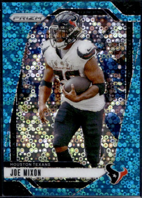 Joe Mixon 2024 Prizm #112 No Huddle Blue /99 RAW