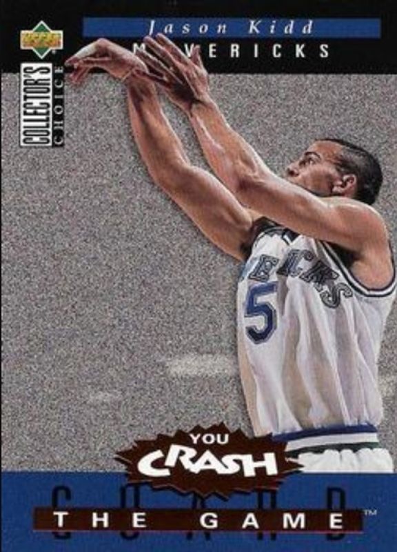 Jason Kidd 1994 Collector's Choice #S6 You Crash the Game Rookie Scoring RAW