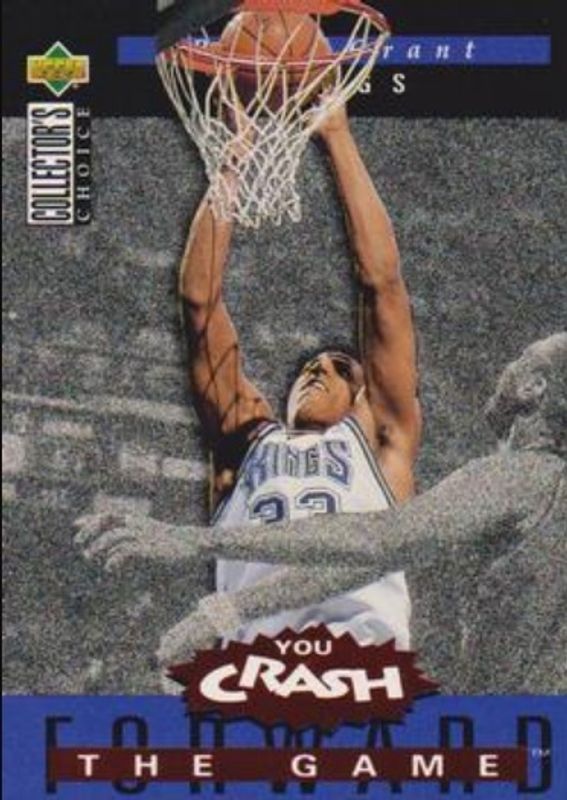 Brian Grant 1994 Collector's Choice #S2 You Crash the Game Rookie Scoring RAW