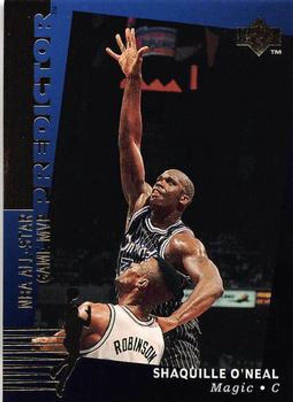 Shaquille O'Neal 1994 Upper Deck #H3 Predictors Exchange: Award Winners RAW