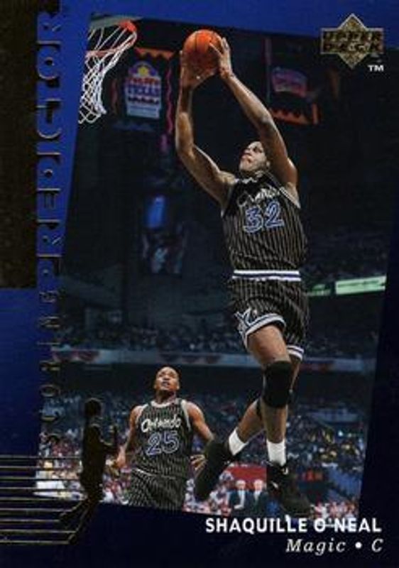Shaquille O'Neal 1994 Upper Deck #R2 Predictors Exchange: League Leaders RAW