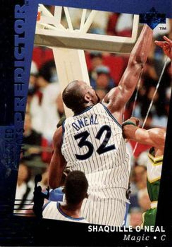 Shaquille O'Neal 1994 Upper Deck #R35b Predictors: League Leaders RAW