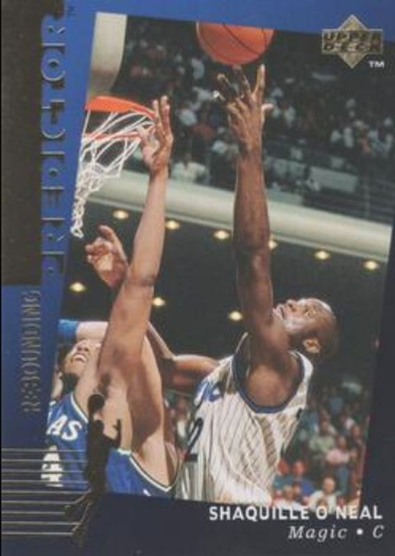 Shaquille O'Neal 1994 Upper Deck #R21 Predictors Exchange: League Leaders RAW