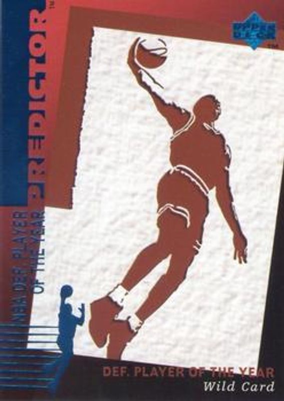 Shaquille O'Neal 1994 Upper Deck #H20 Predictors: Award Winners RAW
