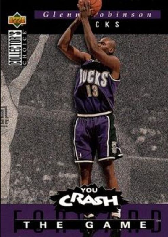 Glenn Robinson 1994 Collector's Choice #S11 You Crash the Game Rookie Scoring Exchange RAW