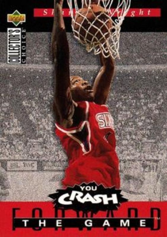 Sharone Wright 1994 Collector's Choice #S15 You Crash the Game Rookie Scoring Exchange RAW