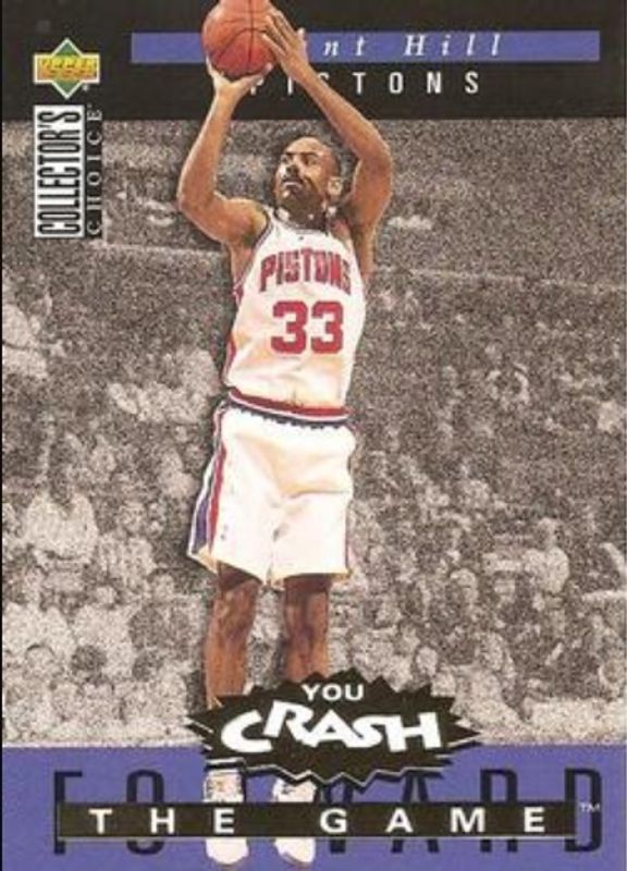 Grant Hill 1994 Collector's Choice #S3 You Crash the Game Rookie Scoring Exchange RAW