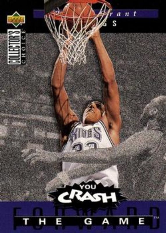 Brian Grant 1994 Collector's Choice #S2 You Crash the Game Rookie Scoring Exchange RAW