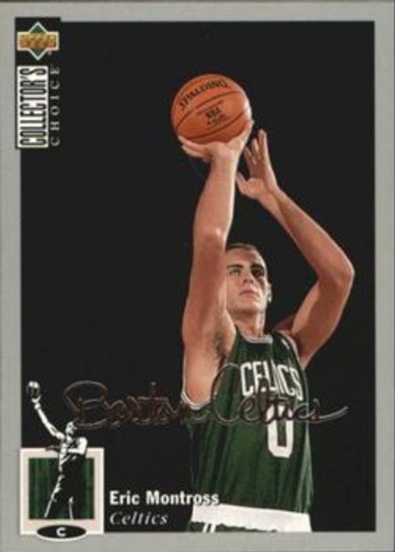 Eric Montross 1994 Collector's Choice #370 Silver Signatures RAW