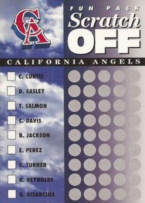 1994 Upper Deck Fun Pack Scratch Off