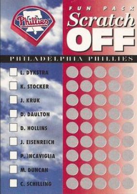 1994 Upper Deck Fun Pack Scratch Off
