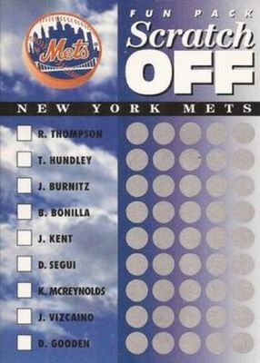 1994 Upper Deck Fun Pack Scratch Off