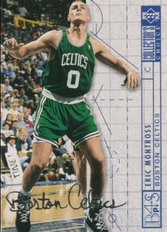 Eric Montross 1994 Collector's Choice #373 Silver Signatures RAW