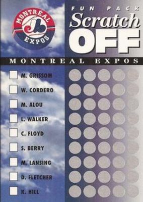 1994 Upper Deck Fun Pack Scratch Off