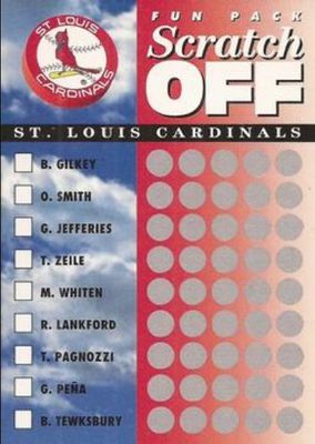 1994 Upper Deck Fun Pack Scratch Off