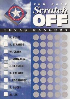 1994 Upper Deck Fun Pack Scratch Off