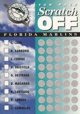 1994 Upper Deck Fun Pack Scratch Off