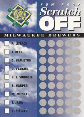 1994 Upper Deck Fun Pack Scratch Off