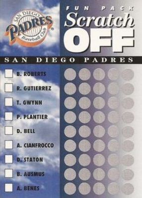 1994 Upper Deck Fun Pack Scratch Off