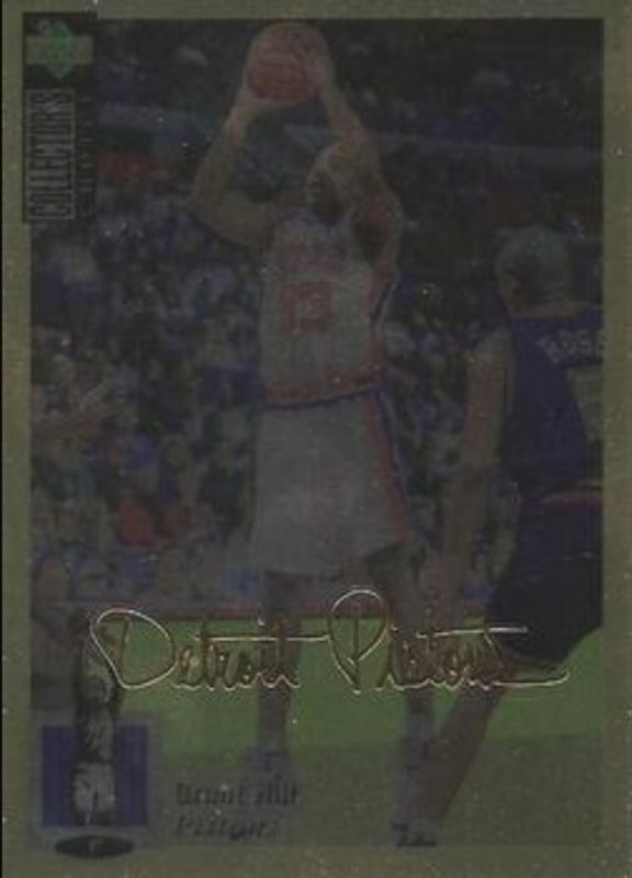 Grant Hill 1994 Collector's Choice #219 Gold Signatures Rookie RAW
