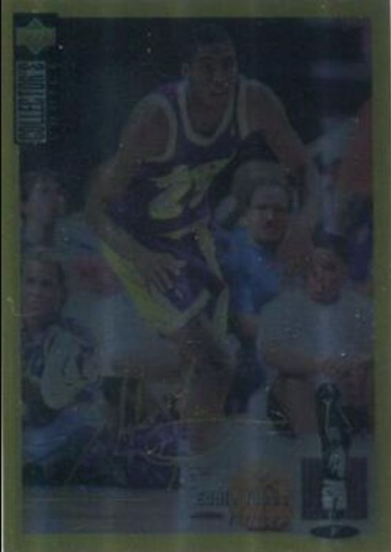 Eddie Jones 1994 Collector's Choice #296 Gold Signatures Rookie RAW