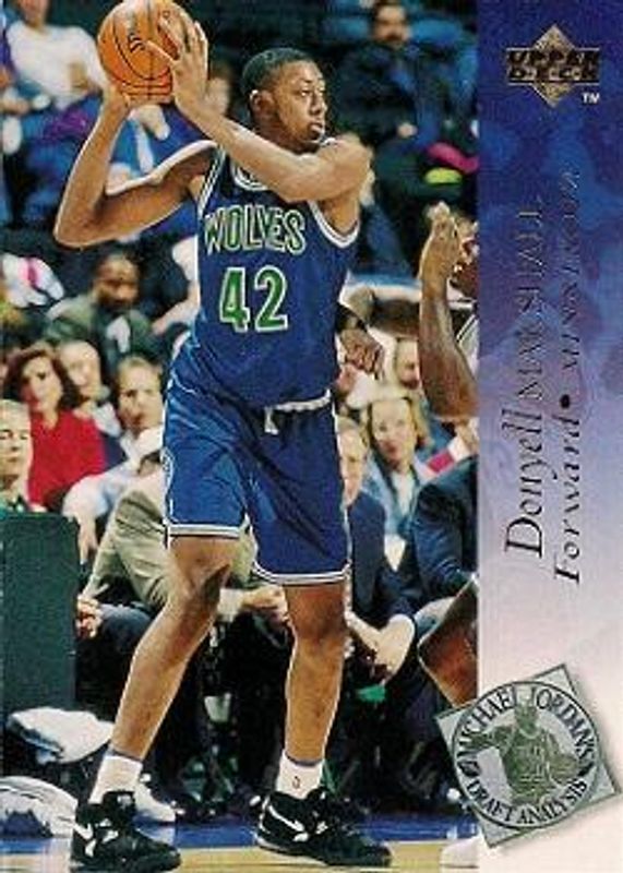 Donyell Marshall 1994 Upper Deck #187 Base Rookie RAW
