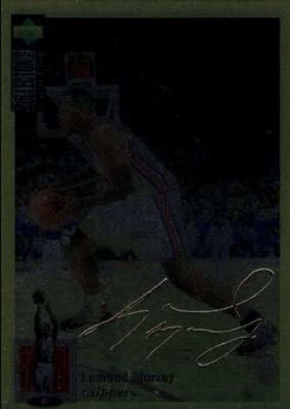 Lamond Murray 1994 Collector's Choice #322 Gold Signatures Rookie RAW